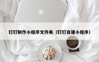 文山钉钉制作小程序文件夹（钉钉自建小程序）