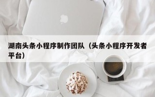 文山湖南头条小程序制作团队（头条小程序开发者平台）